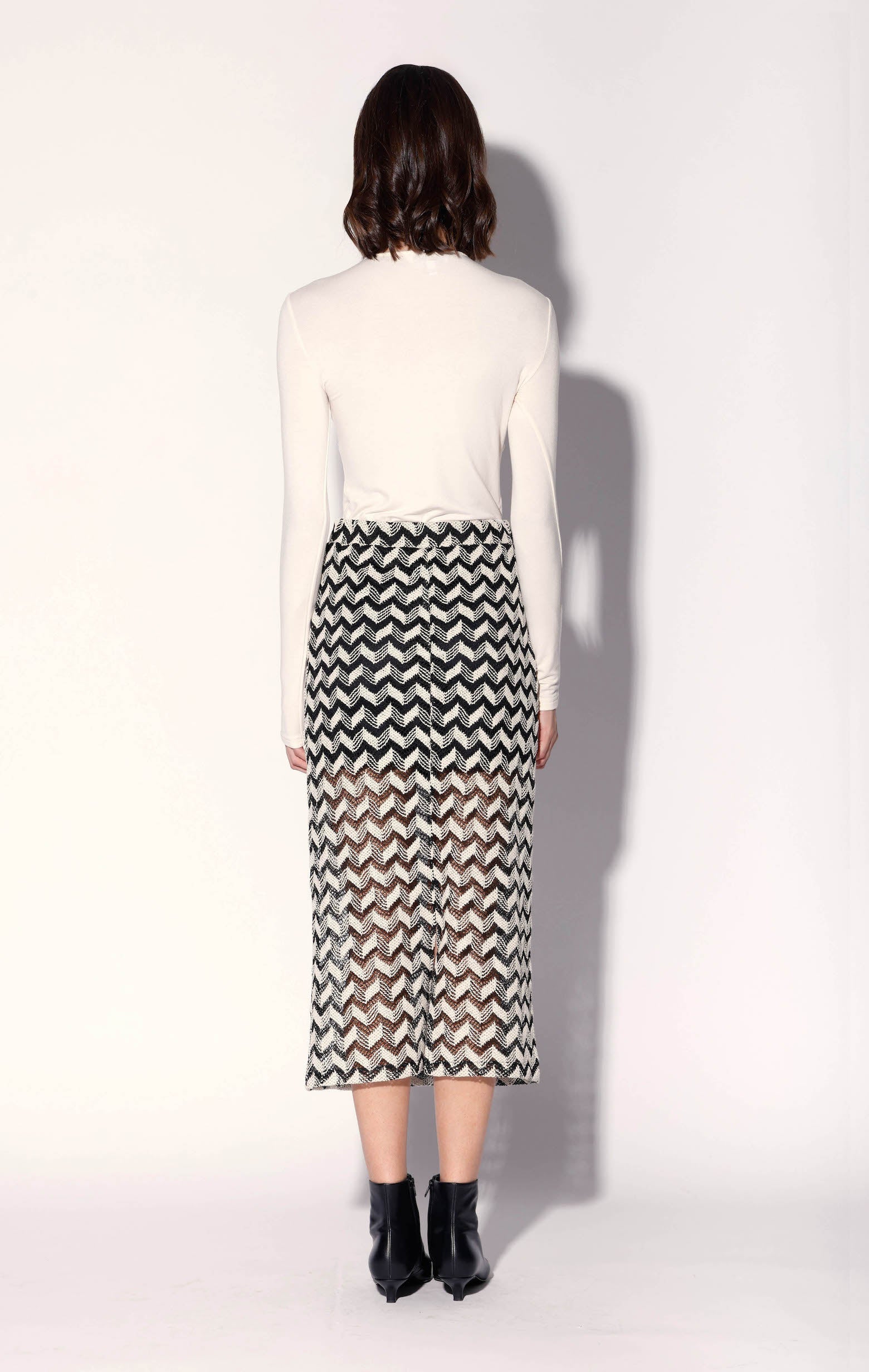 Nelle Skirt, Chevron Crochet