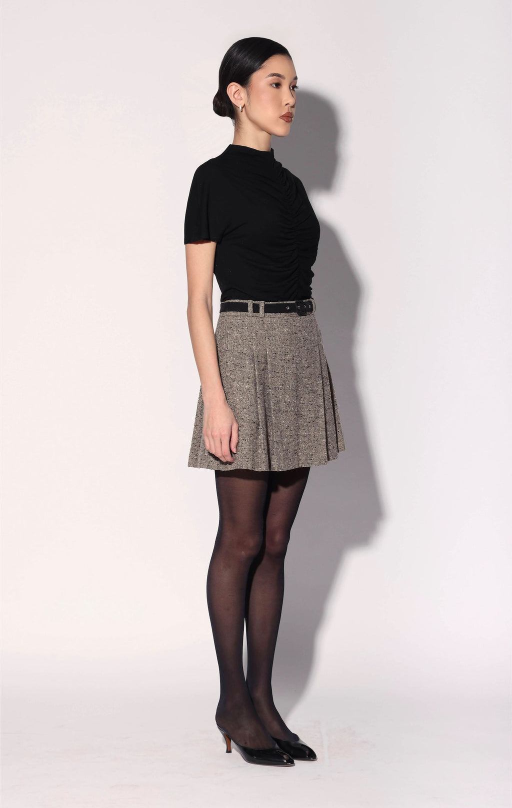 Omrie Skirt, Neutral Multi