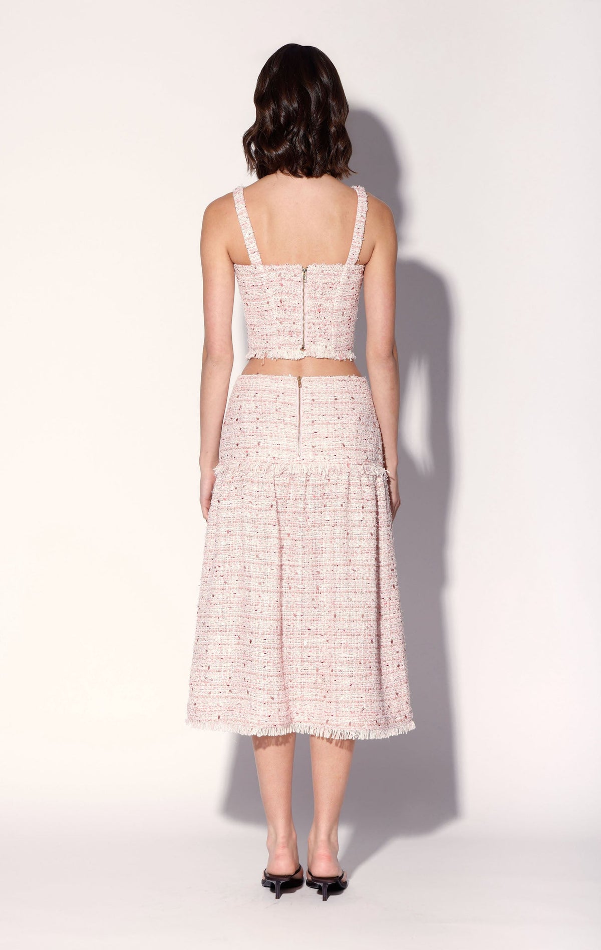 Aria Top, Blossom Tweed
