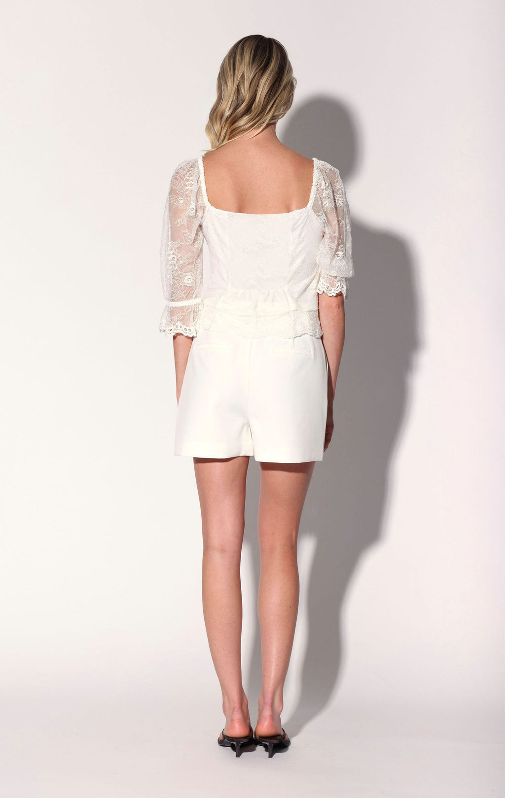 Georgina Top, Ivory Lace