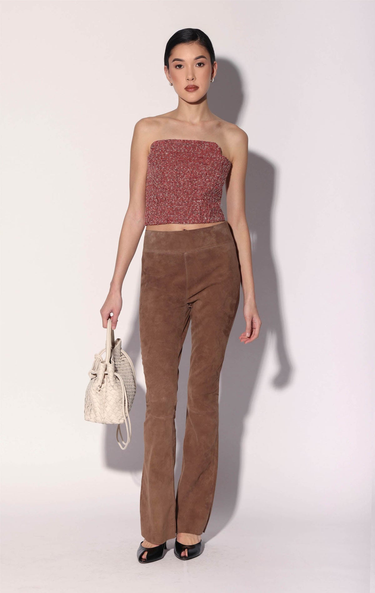 Cassia Top, Poppy Tweed