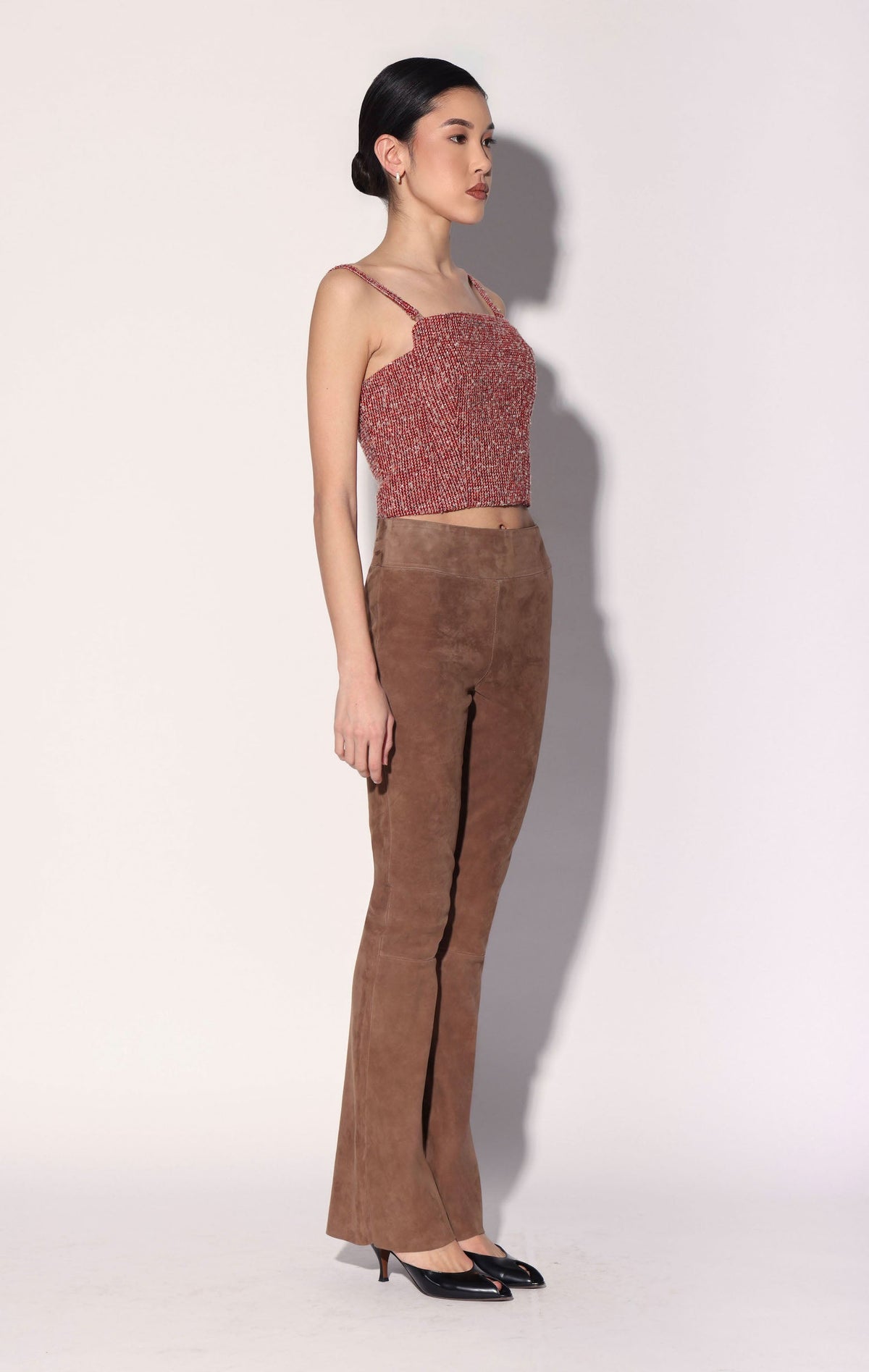 Cassia Top, Poppy Tweed