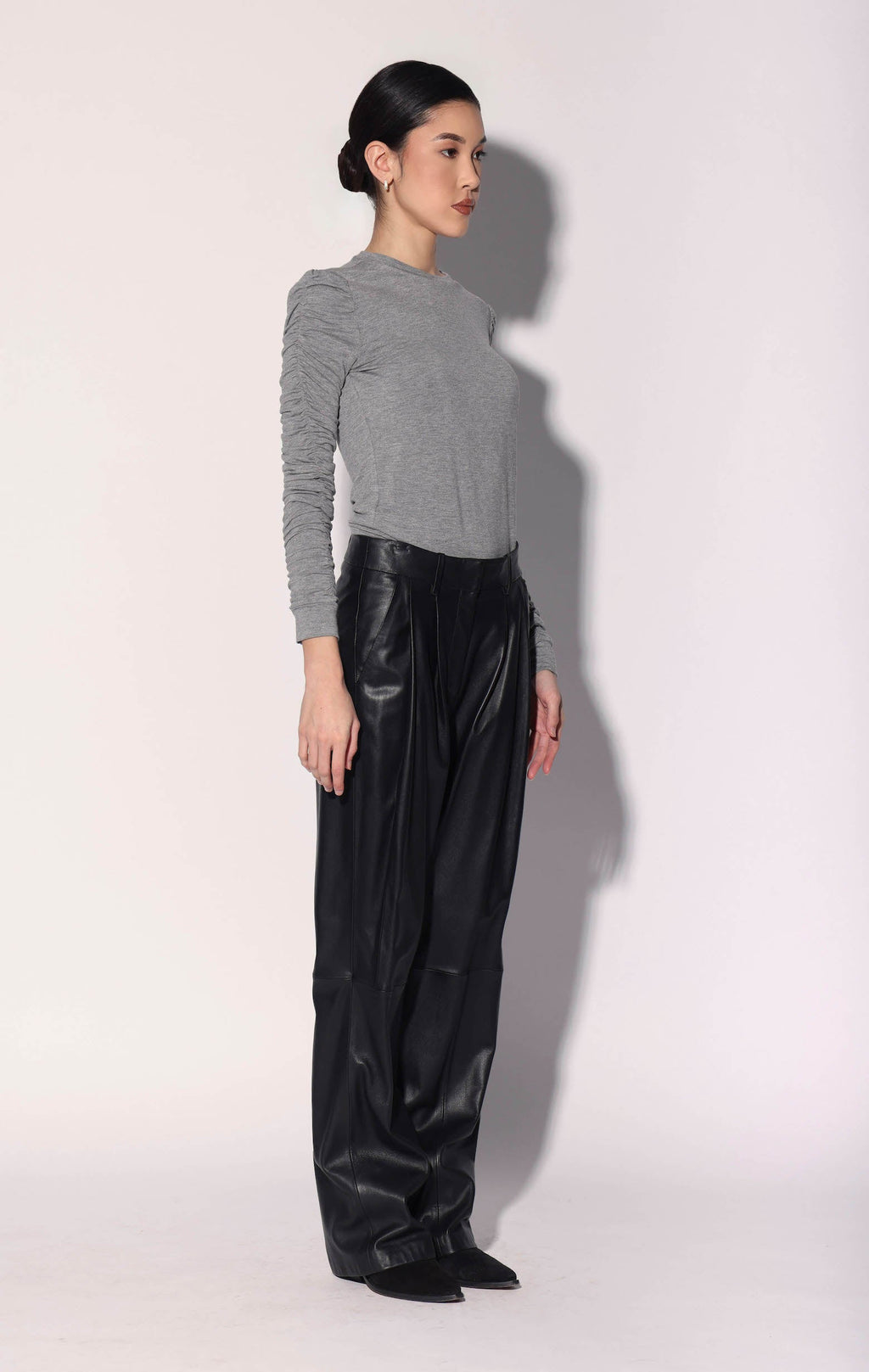 Maren Top, Light Heather Grey