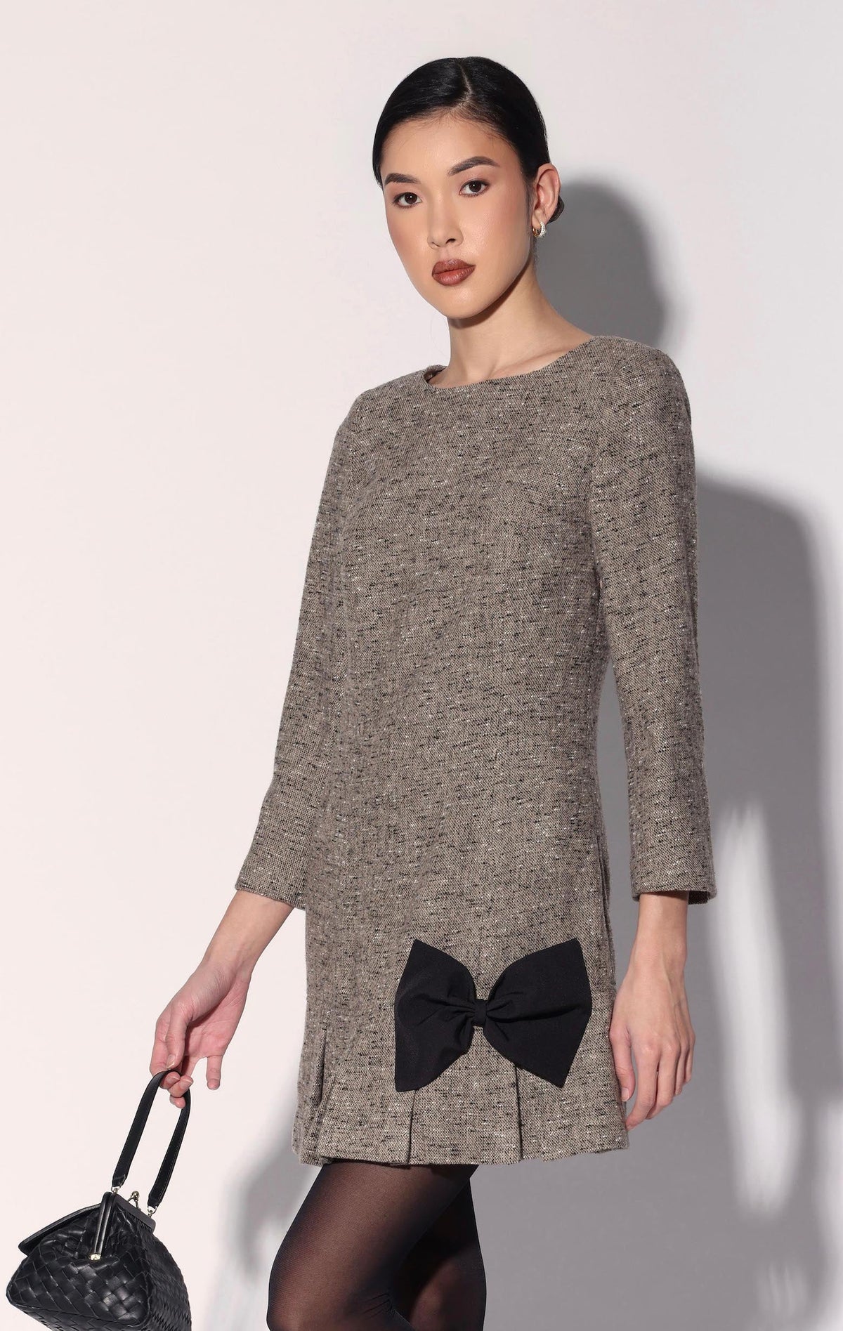 Ophelia Dress, Neutral Multi