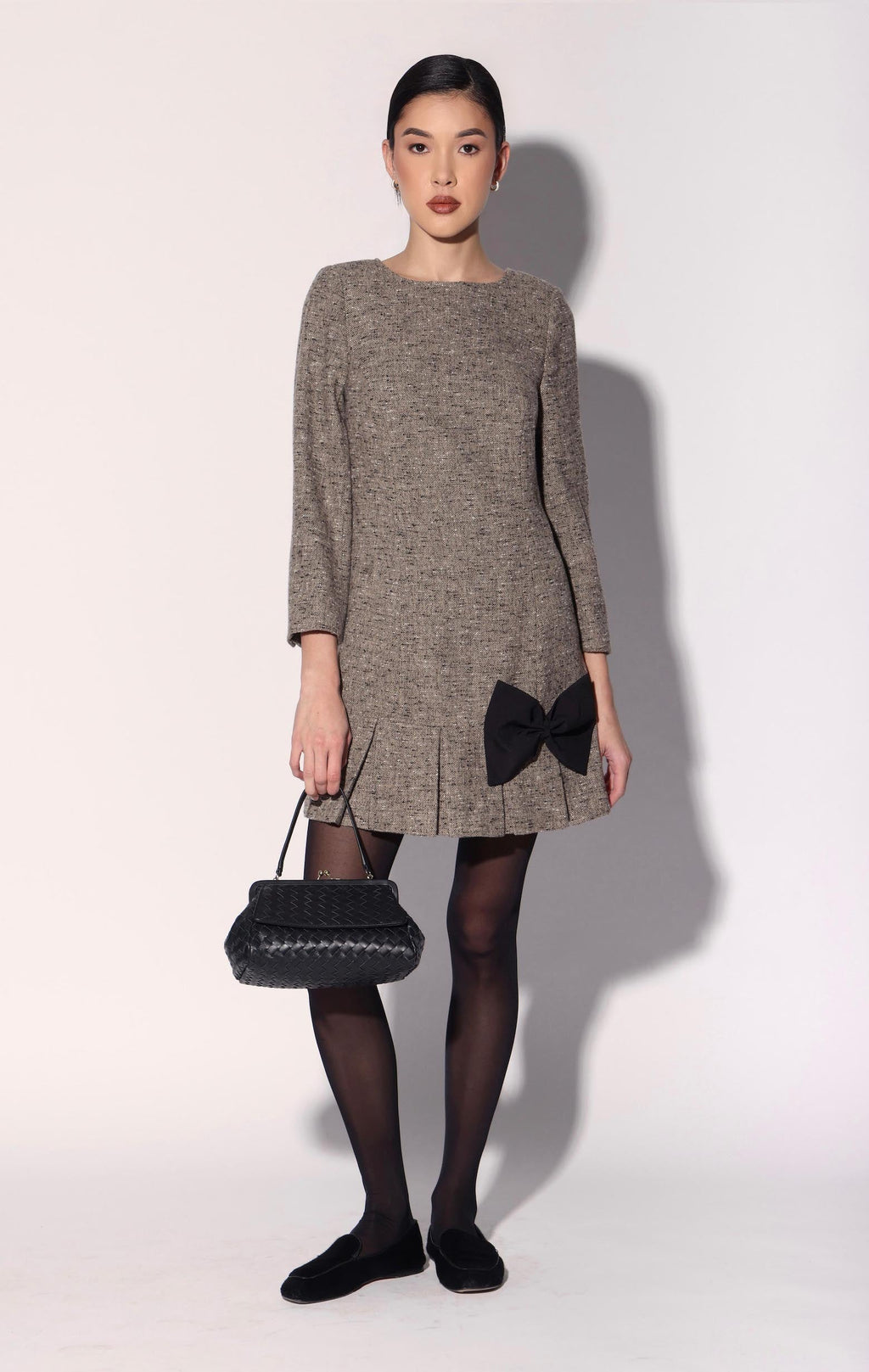 Ophelia Dress, Neutral Multi