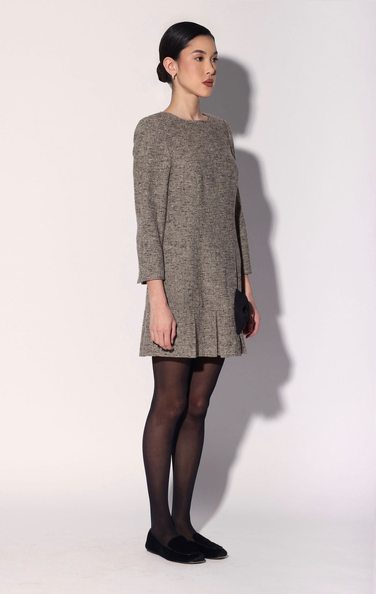 Ophelia Dress, Neutral Multi