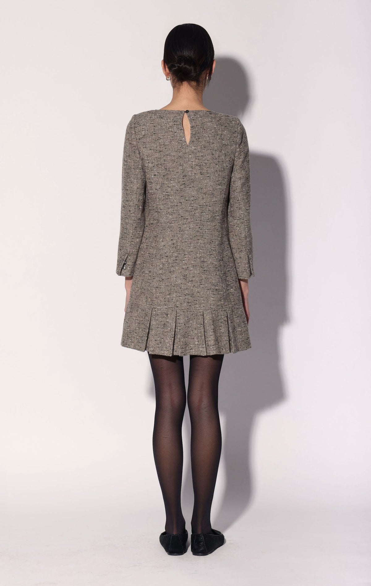 Ophelia Dress, Neutral Multi