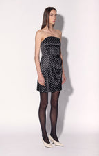 Sophie Dress, Black White