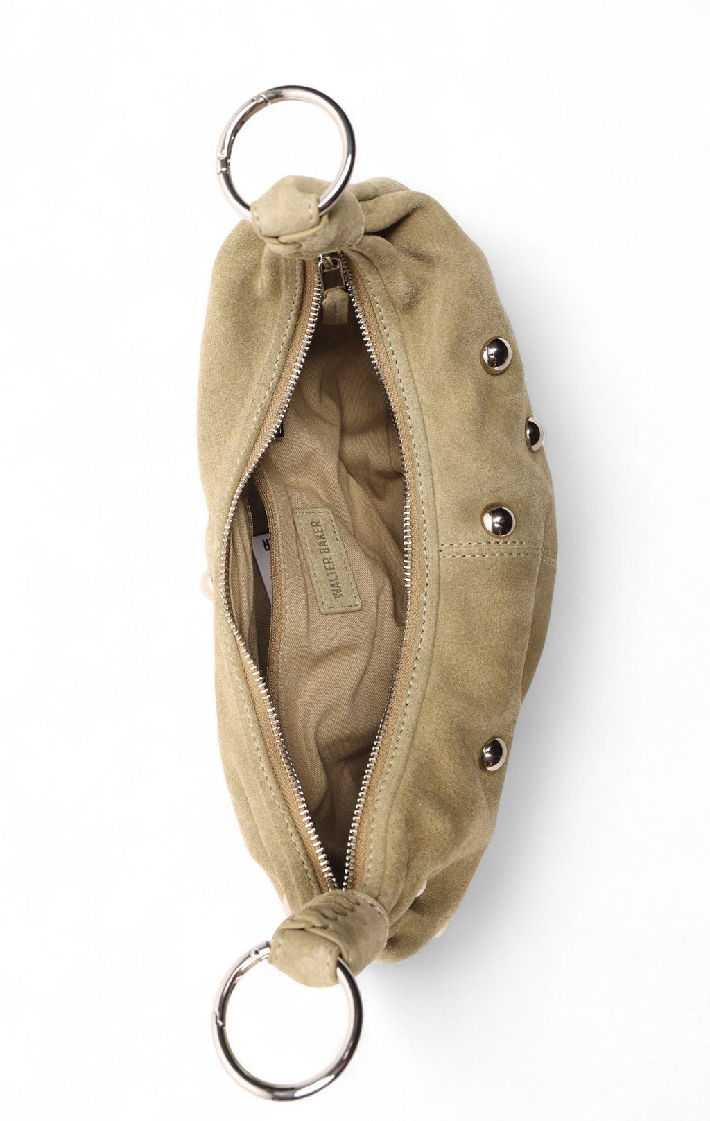 Miller Mini Hobo in Ginger Root Suede