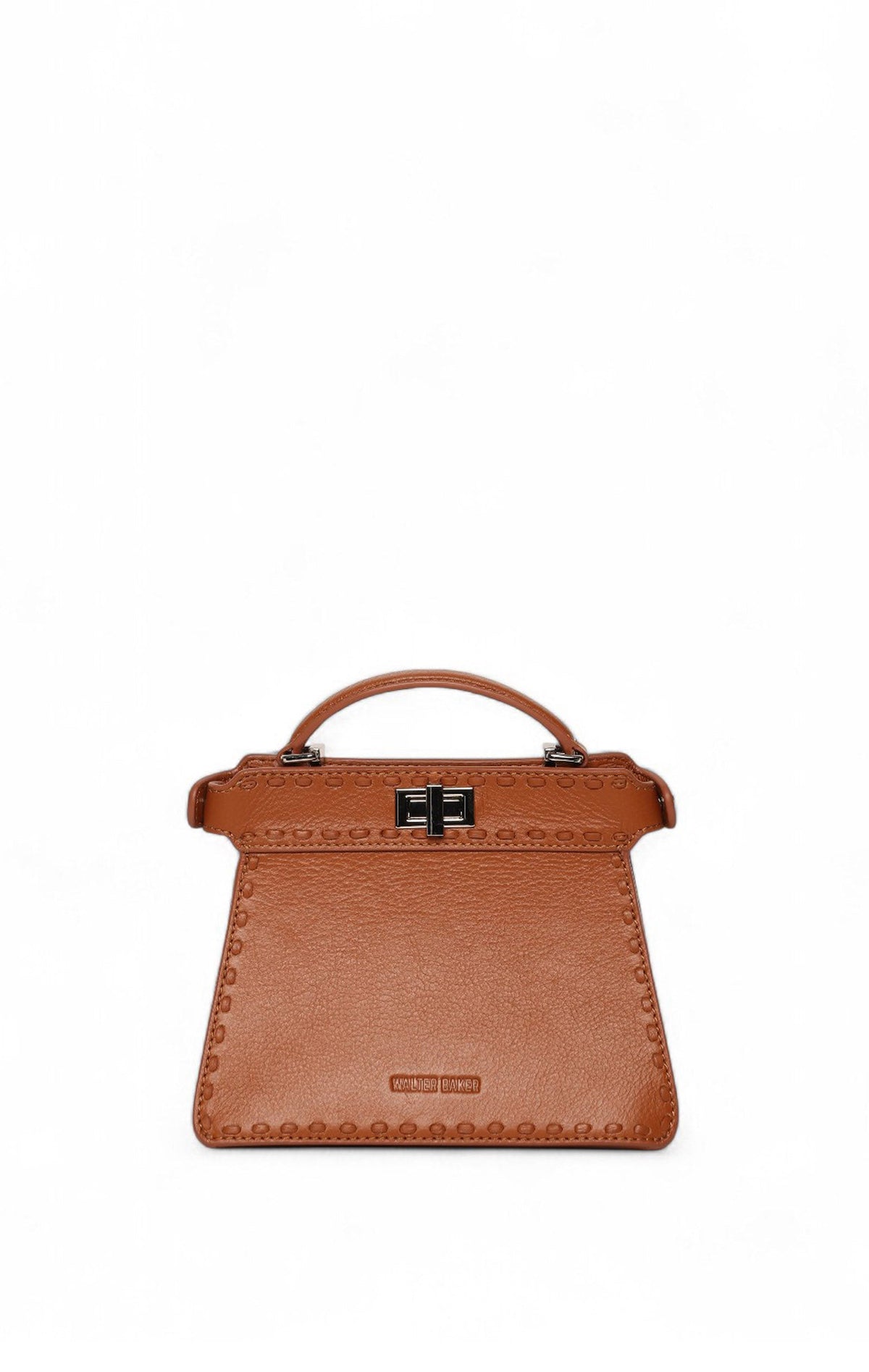 Reed Mini Satchel, Almond