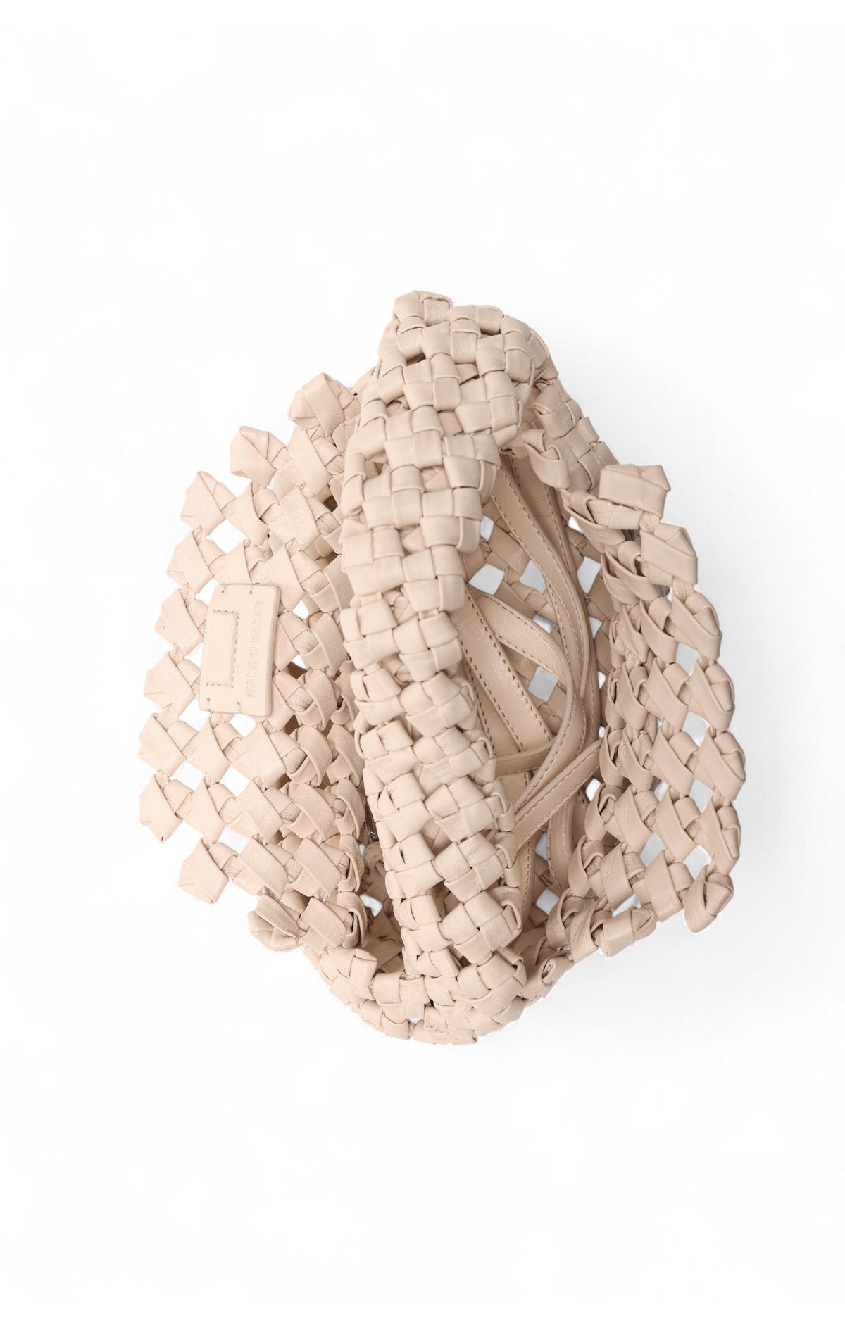 Mackenzie Woven Knot Hobo, Oyster