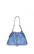 Valeria Quilted Bucket, Aqua Rush