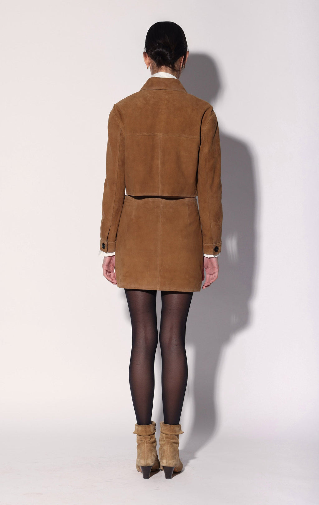 Suzette Jacket, Whiskey Suede - Leather