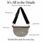 Westlyn Woven Bum Bag  - TOP SELLER
