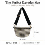Westlyn Woven Bum Bag  - TOP SELLER