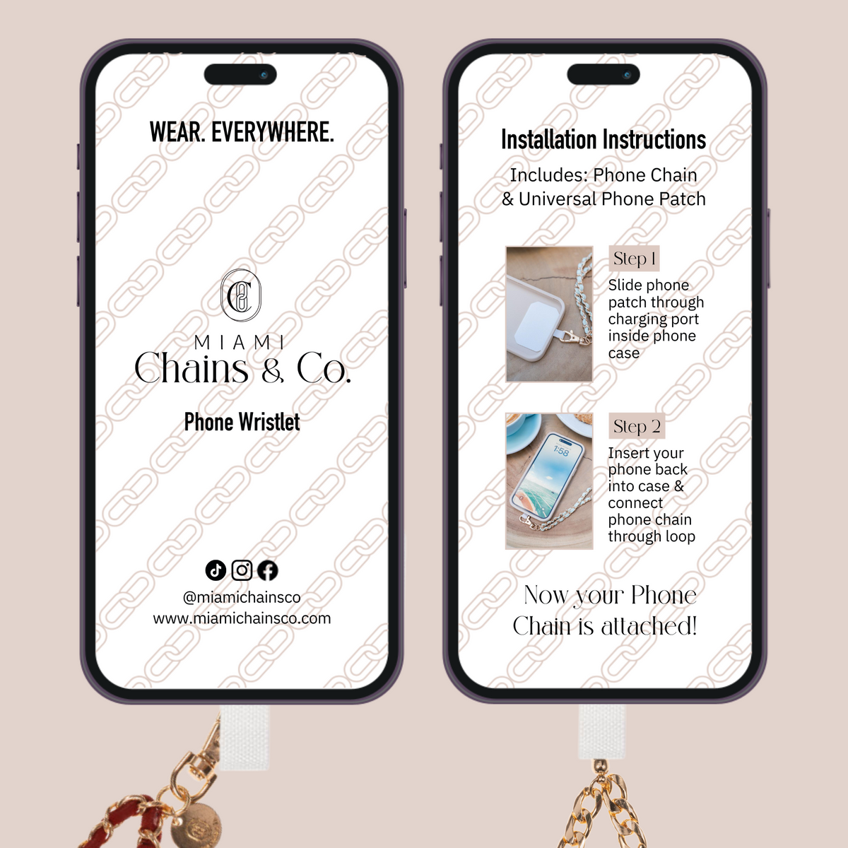 St. Tropez Phone Wristlet
