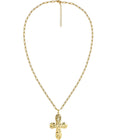 Ashton Cross Necklace - 18k Gold Plated