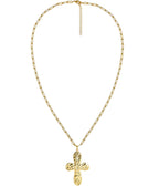 Ashton Cross Necklace - 18k Gold Plated
