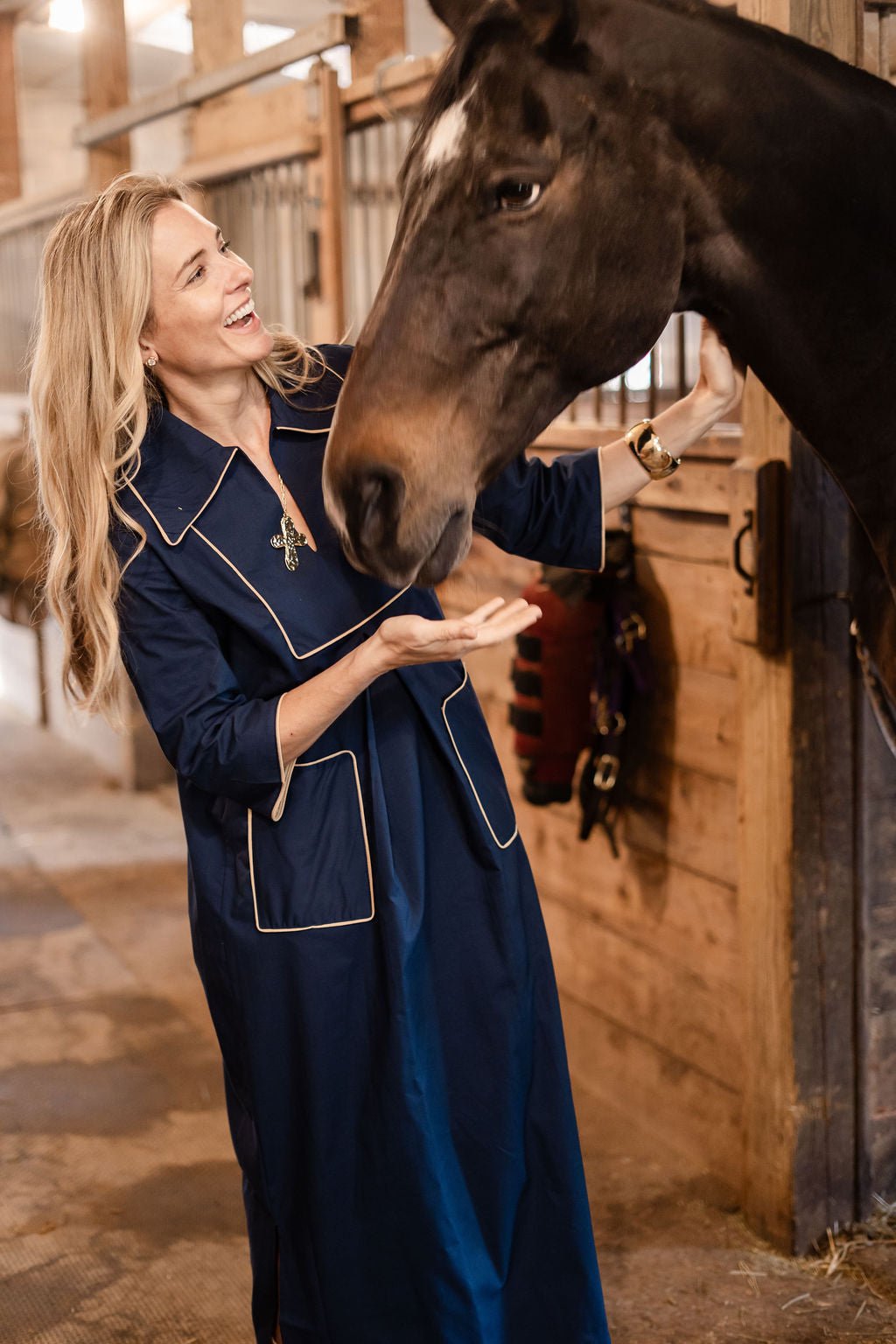 Ashton Cross Necklace - 18k Gold Plated