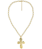 Ashton Cross Necklace - 18k Gold Plated