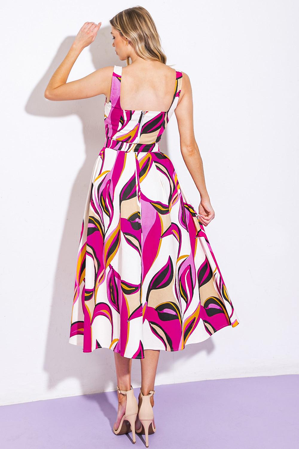 Cocktail Club Woven Twill Top And Skirt Set