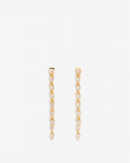 By My Side Pear Cut Chandelier Earrings