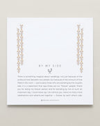By My Side Pear Cut Chandelier Earrings