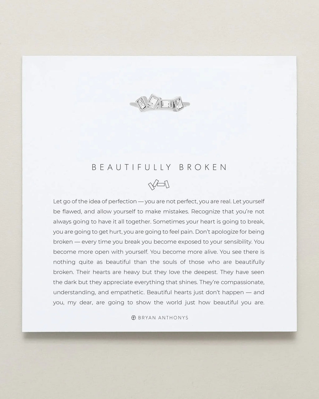 Beautifully Broken Bundle: Necklace + Ring Set