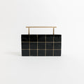 Onyx Crystalline Clutch