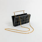 Onyx Crystalline Clutch