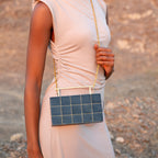 Onyx Crystalline Clutch