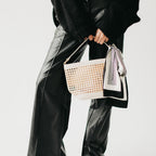Bryce Woven Bucket Bag