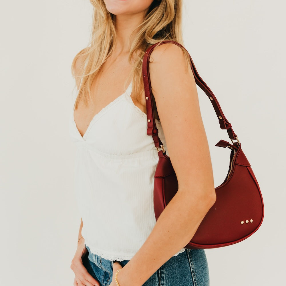 Celeste Crescent Shoulder Bag