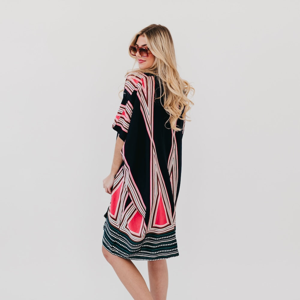 In The City Of Paradise Kimono