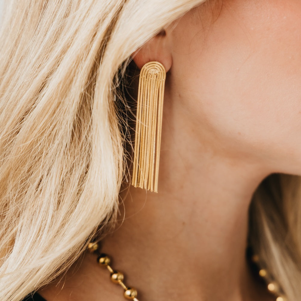 Dazzling Tassel Earrings - WATERPROOF