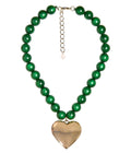 Dottie Heart - Acrylic Necklace