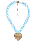 Dottie Heart - Acrylic Necklace