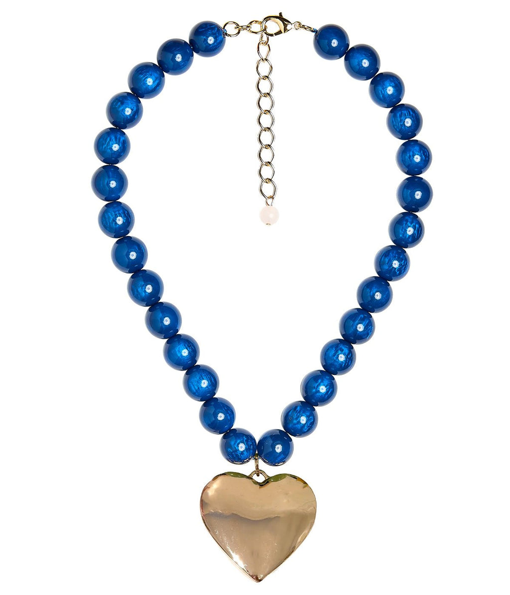 Dottie Heart - Acrylic Necklace