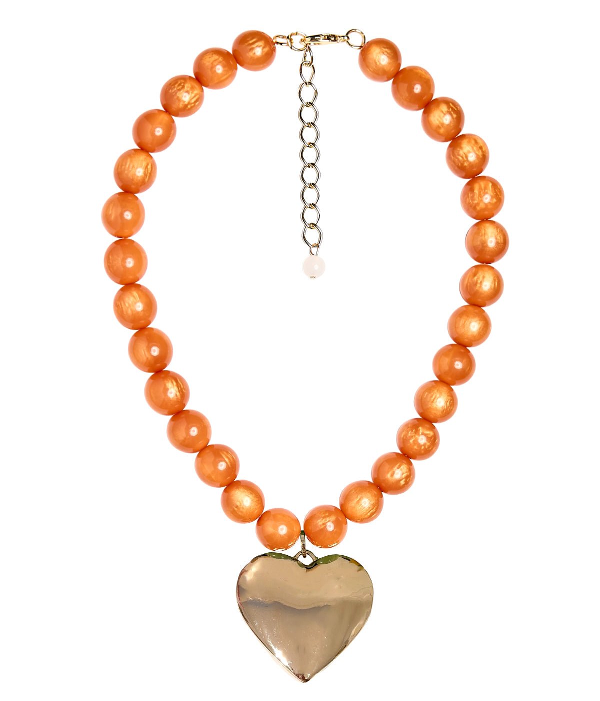 Dottie Heart - Acrylic Necklace