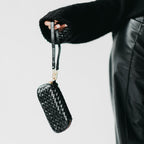 Dylan Woven Sunglass Case Wristlet