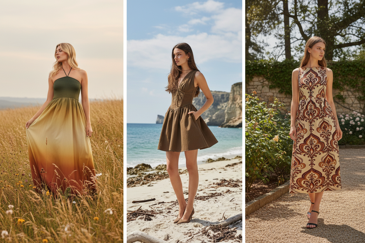 Editorial Fashion Triptych