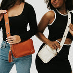 Evelynn Eyelet Vegan Leather Strap