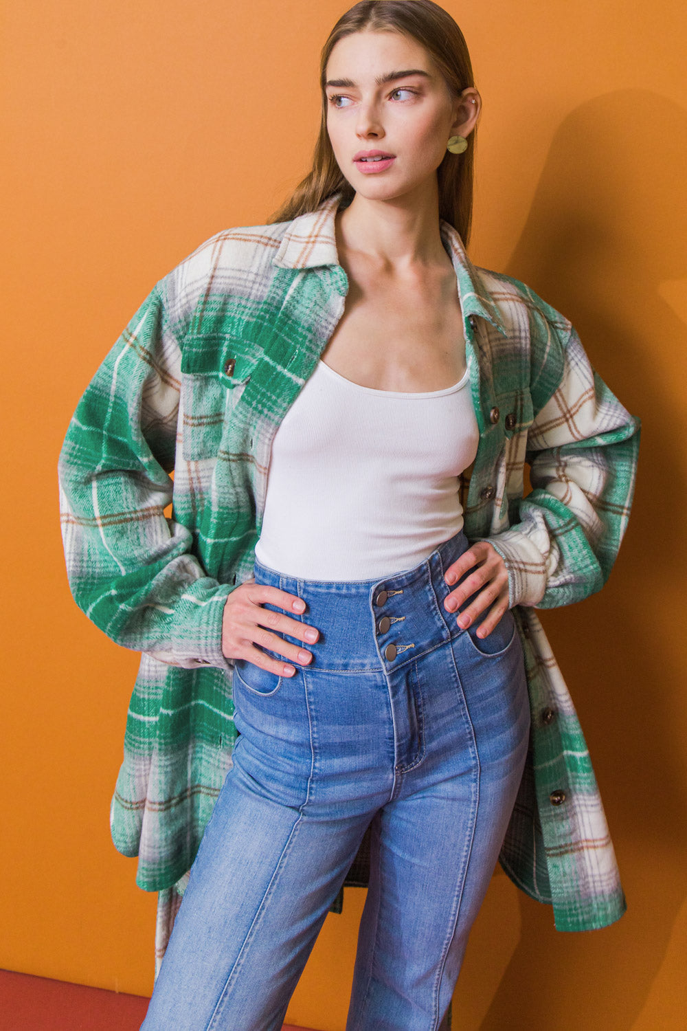 SWEET EVENINGS WOVEN MIDI JACKET