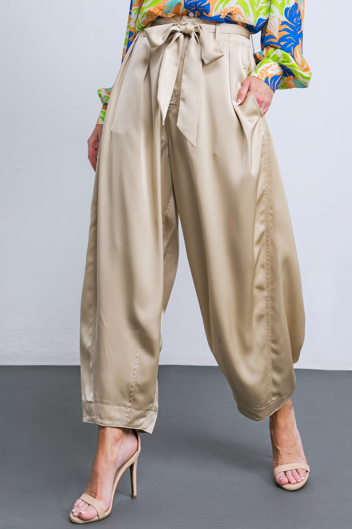 SATIN PANTS