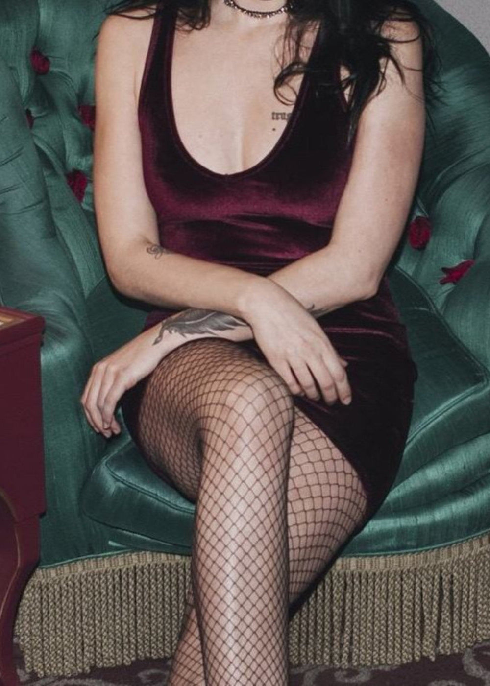 Black Fishnet Tights