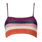 Gia Sunset Crochet Crop Top