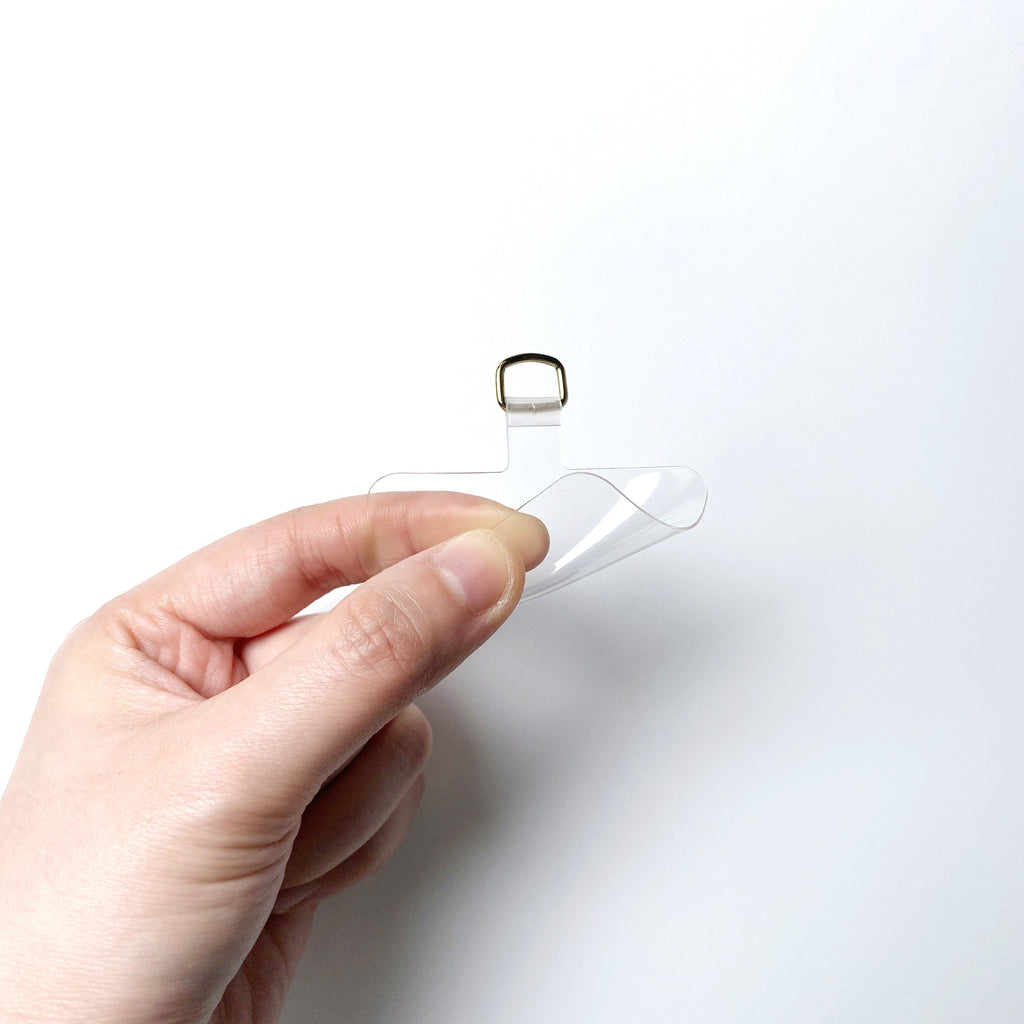 Transparent Patch with Gold Link