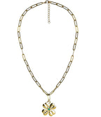 Grace Necklace - 18k Plated Paper Clip Chain-Kristin Kennedy Collection