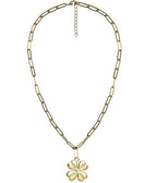 Grace Necklace - 18k Plated Paper Clip Chain-Kristin Kennedy Collection
