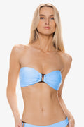 Hook Back Tortoise Bandeau | Peri Gingham